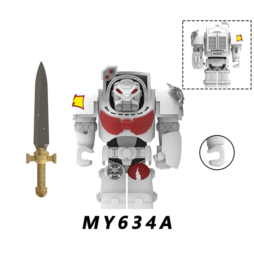 Space Marine Minifigures MY634A Compatible With Lego
