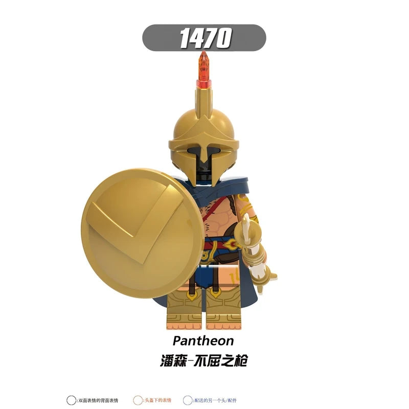 Pantheon Minifigures XH1470 Games Minifigure