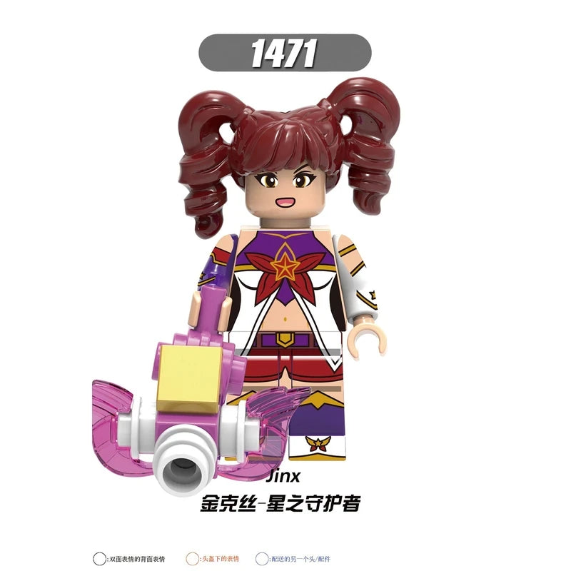 Jinx Minifigures XH1471 Games MiniFigure