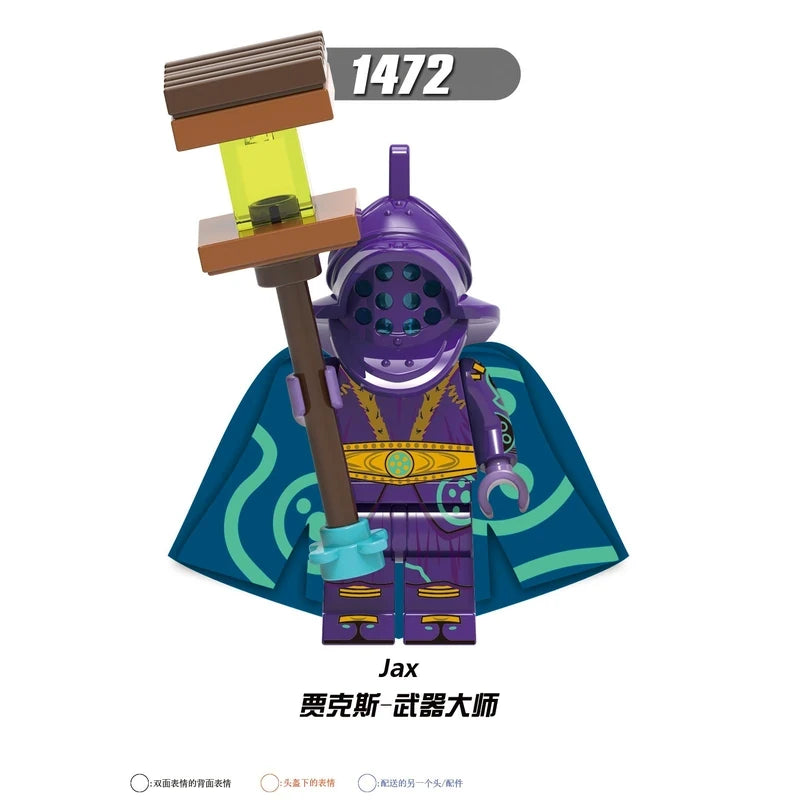 Jax Minifigures XH1472 Games Minifigure