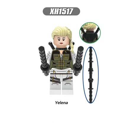 Yelena Belova minifigures XH1517 Marvel figure