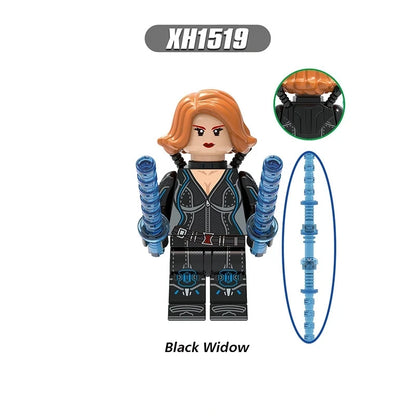 Black Widow minifigures XH1519 Marvel figure