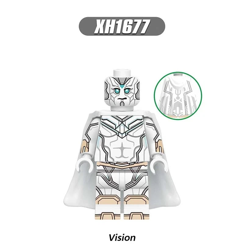 Vision minifigures XH1677 Marvel figure