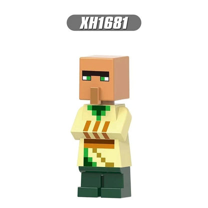 Sand Villager Minifigures XH1681 Minecraft MiniFigure