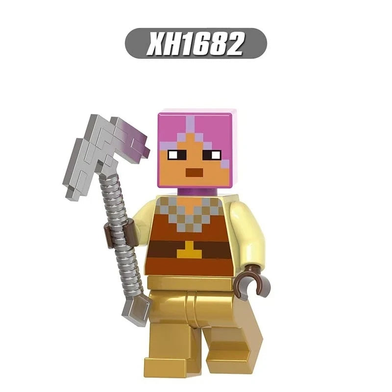 Hunter Minecraft Player Minifigures XH1682 Minecraft MiniFigure