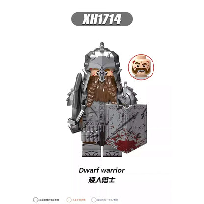 Dwarf Warrior XH1714 Minifigures The Lord of the Rings Minifigure