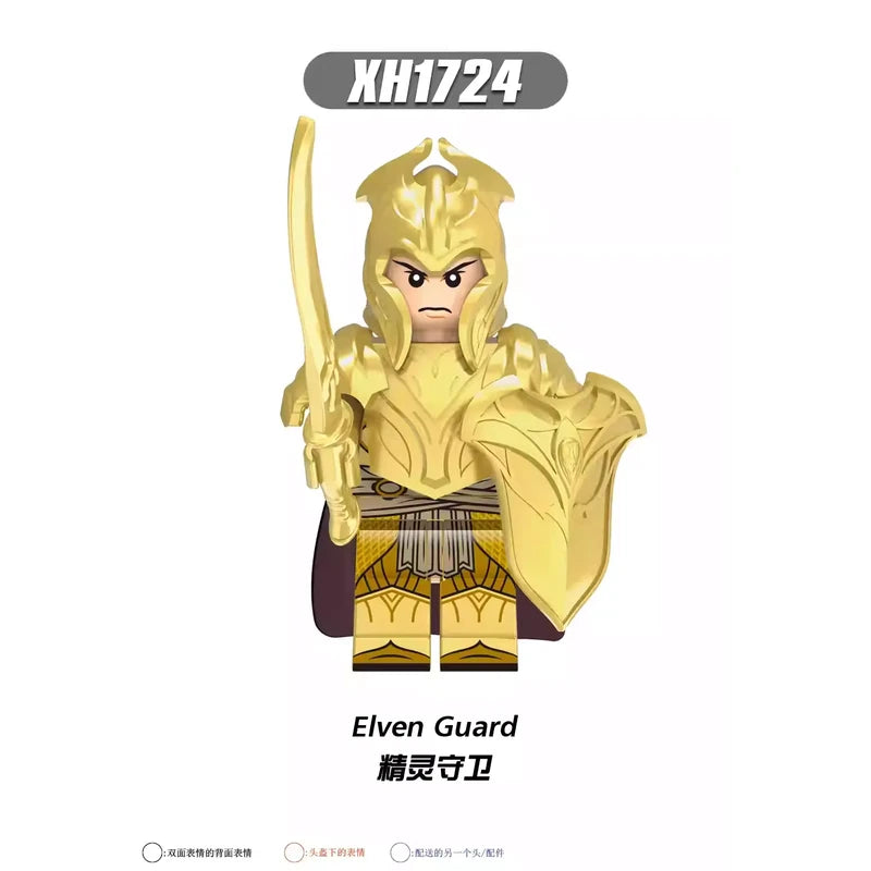 Elven Warrior XH1724 Minifigures The Lord of the Rings Minifigure