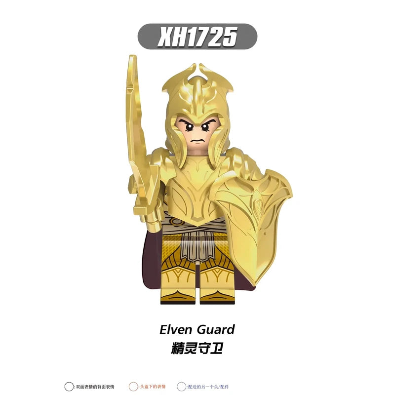 Elven Warrior XH1725 Minifigures The Lord of the Rings Minifigure