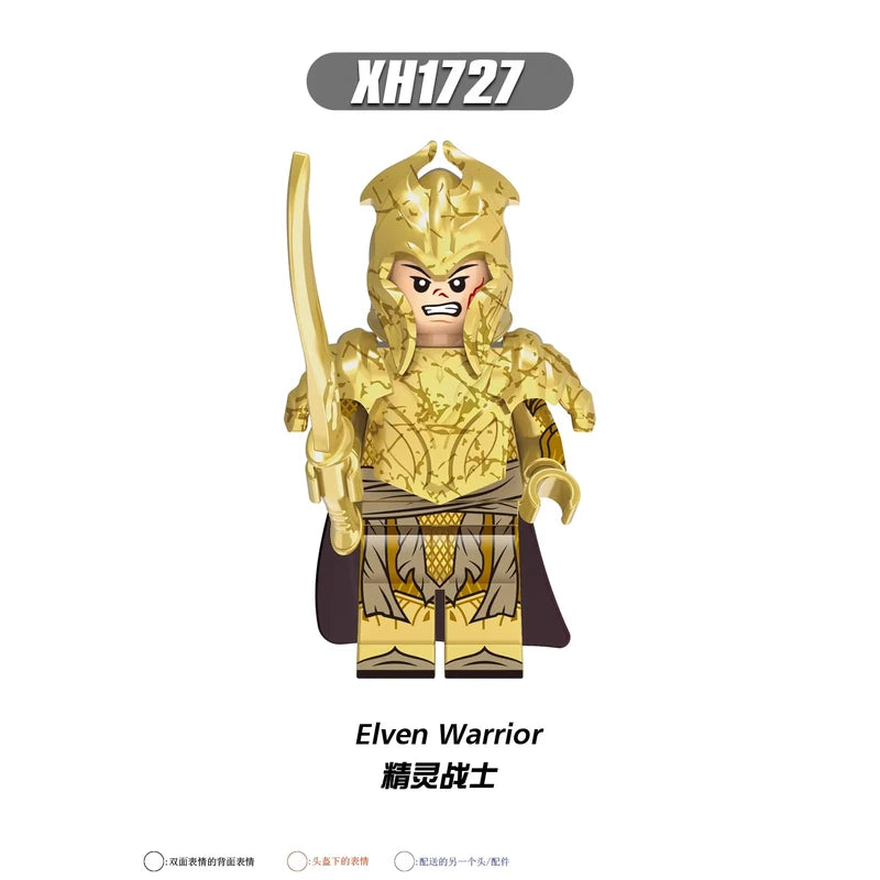 Elven Warrior XH1727 Minifigures The Lord of the Rings Minifigure