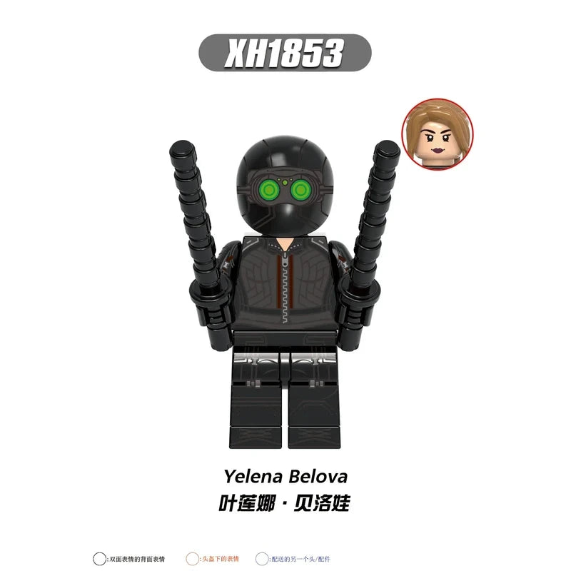 Yelena Belova Xinh XH1853 Minifigures