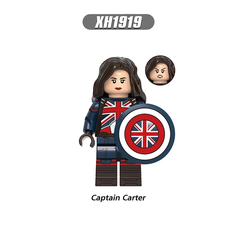 Captain Carter minifigures XH1919 Marvel figure