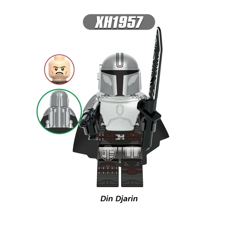 The Mandalorian (Beskar Armor) XH1957 Star Wars Minifigures