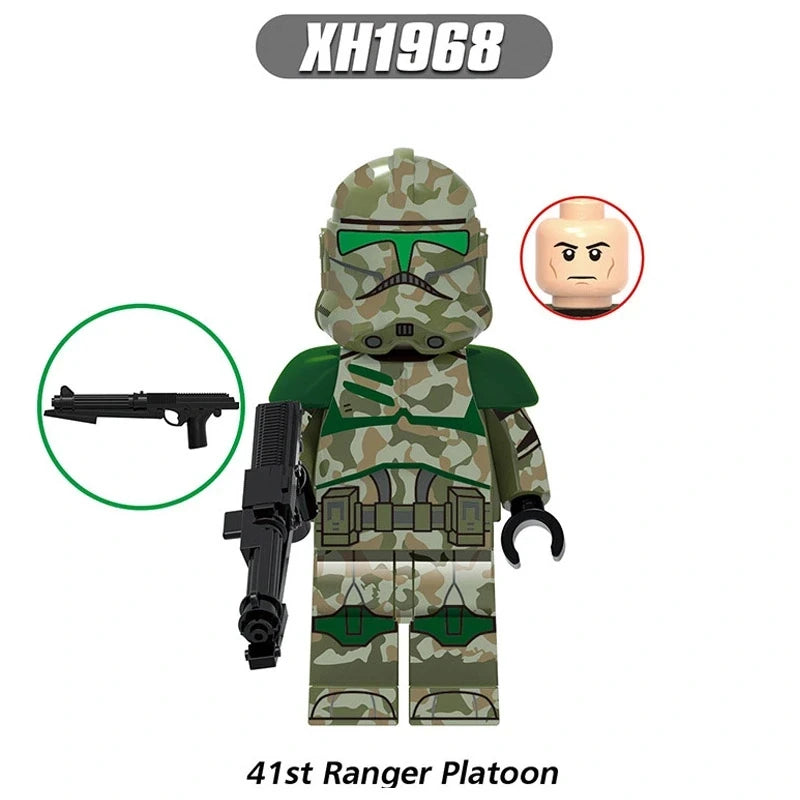 41st Kashyyyk Clone Trooper 41st Ranger Platoon XH1968 Star Wars Minifigures