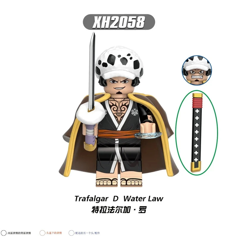 Trafalgar D. Water Law Xinh XH2058 Minifigures