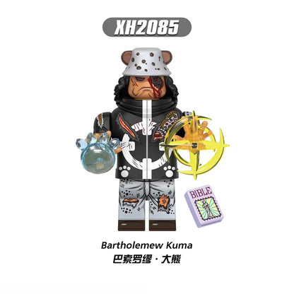 Bartholomew Kuma Minifigures XH2085 One Piece MiniFigure