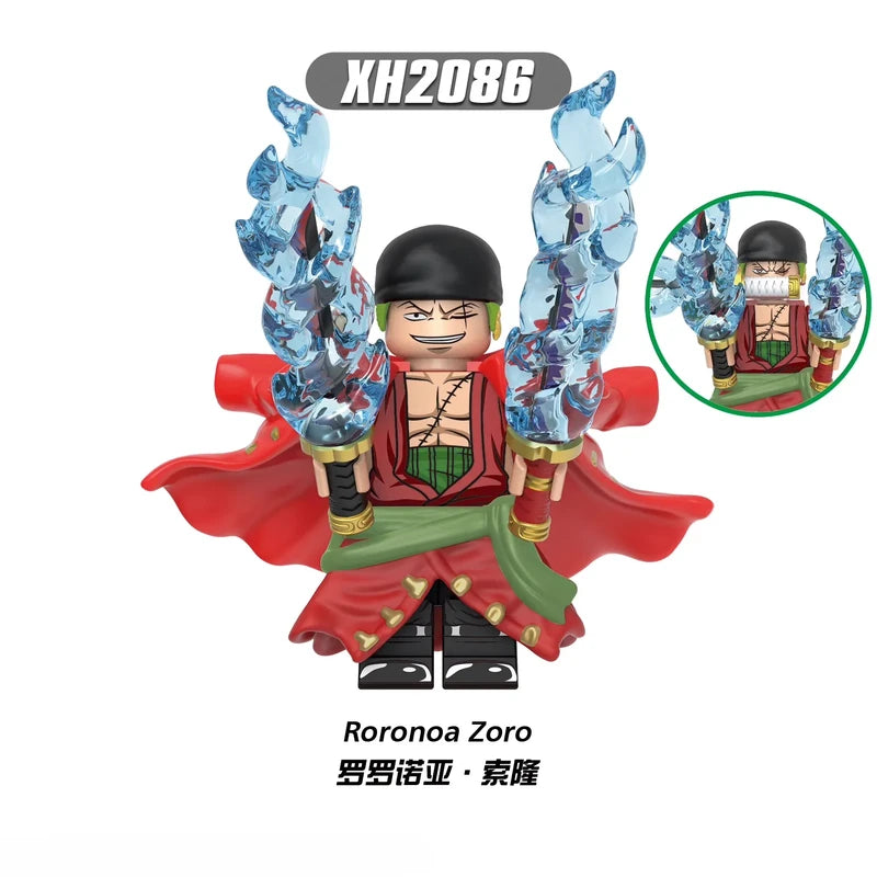 Roronoa Zoro Minifigures XH2086 One Piece MiniFigure