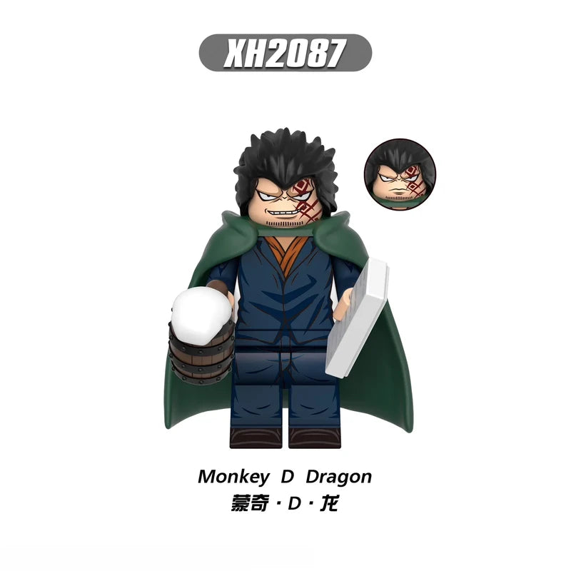 Monkey D. Dragon Minifigures XH2087 One Piece MiniFigure