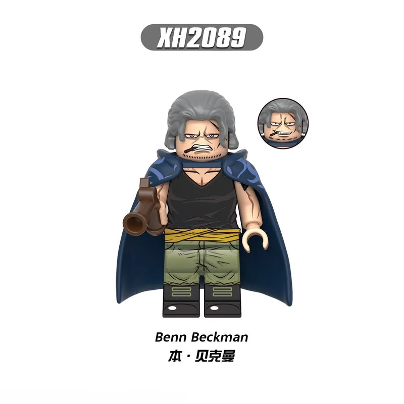 Benn Beckman Minifigures XH2089 One Piece MiniFigure