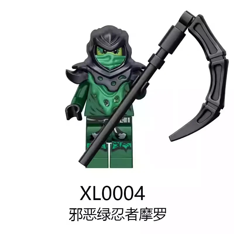 Evil Green Ninja XL0004 Minifigures Other Minifigure