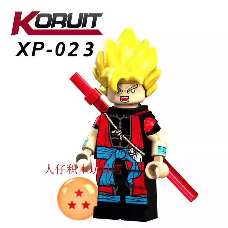 Xeno Goku Minifigures XP-023 Dragon Ball MiniFigure