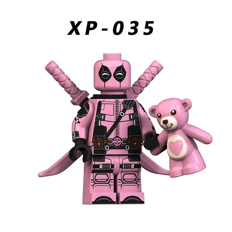 Deadpool (pink suit) XP-035 Marvel Minifigures