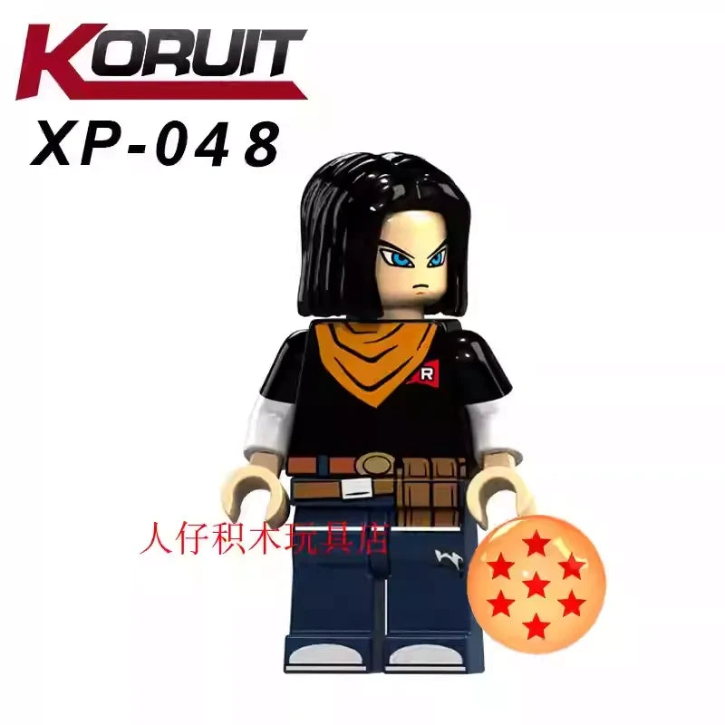 Android 17 Minifigures XP-048 Dragon Ball MiniFigure