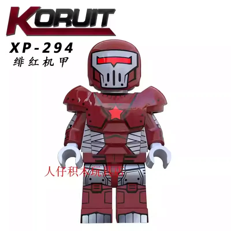 Crimson Dynamo Minifigures XP-294 Marvel MiniFigure