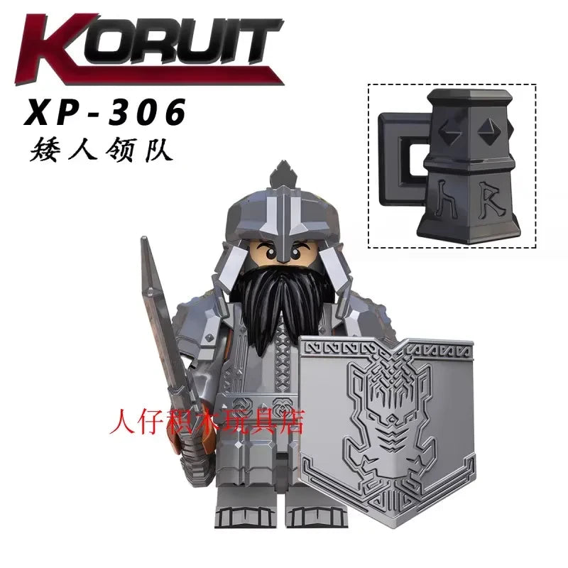 Dwarven Warrior Minifigures XP-306 The Lord of the Rings MiniFigure