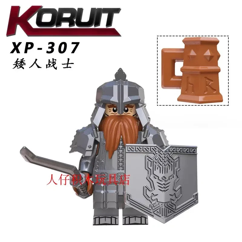 Dwarven Warrior Minifigures XP-307 The Lord of the Rings MiniFigure