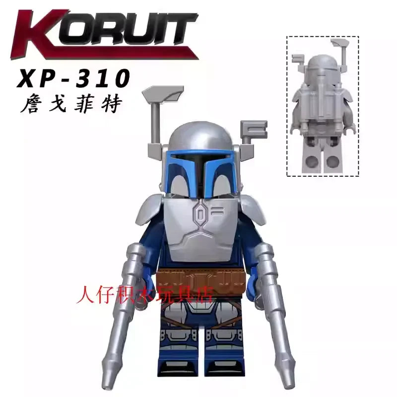 Jango Fett Minifigures XP-310 Star Wars MiniFigure