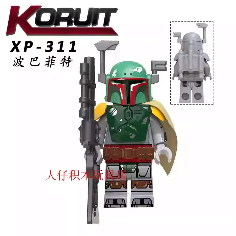 Boba Fett Minifigures XP-311 Star Wars MiniFigure