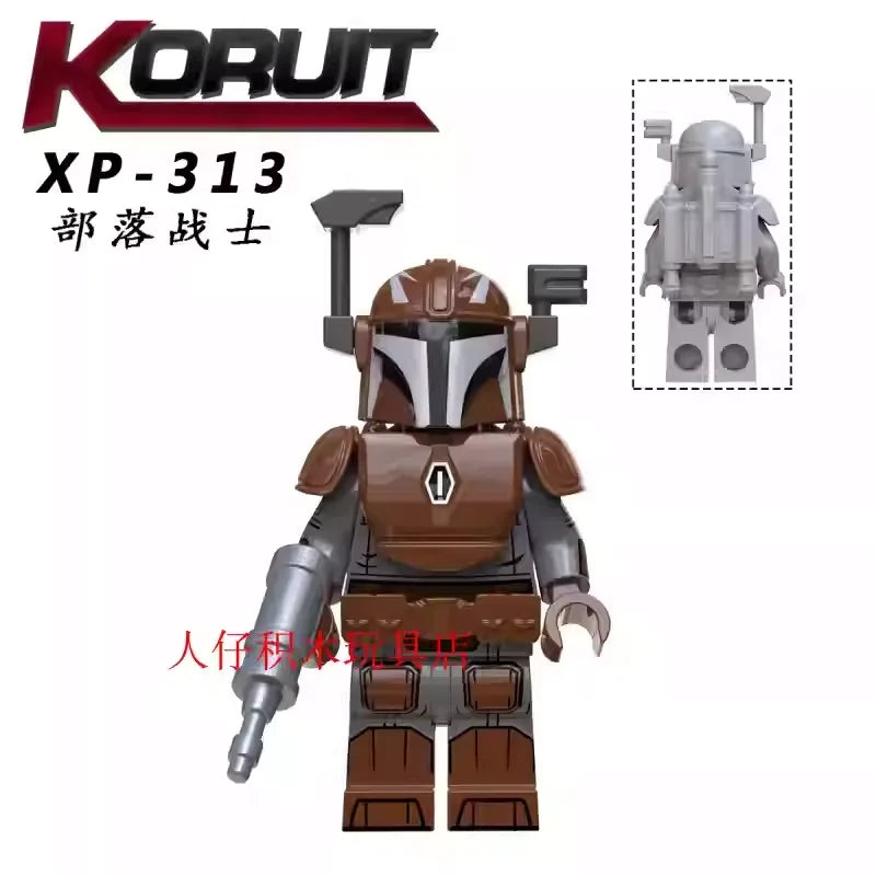 Mandalorian Warrior Minifigures XP-313 Star Wars MiniFigure