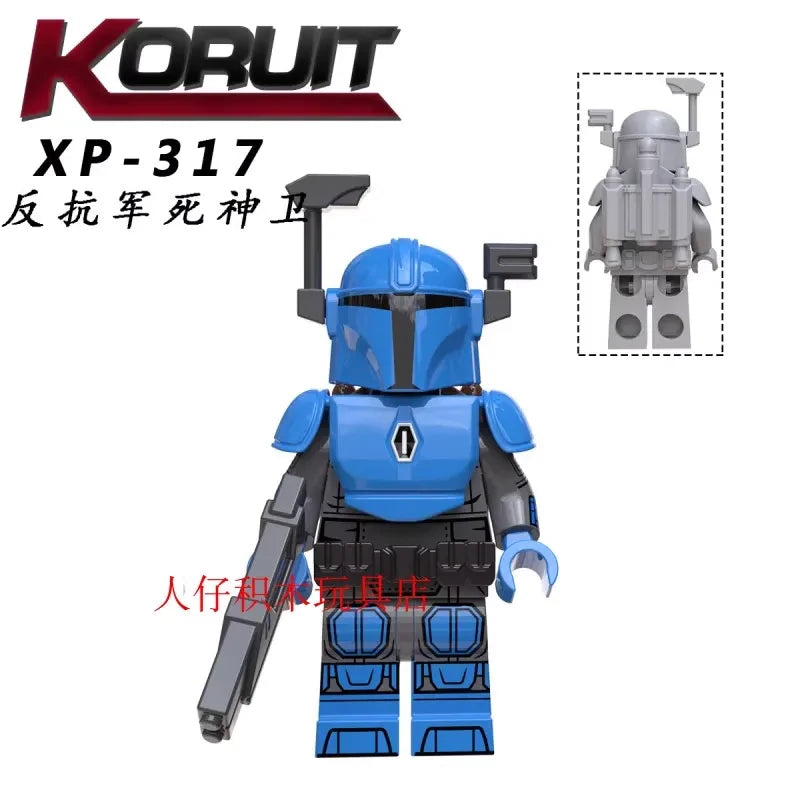 Mandalorian Warrior Minifigures XP-317 Star Wars MiniFigure