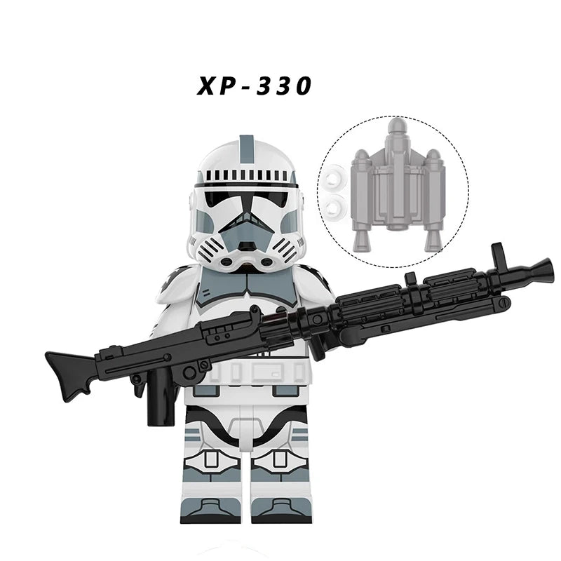 Clone Trooper (Kamino) minifigures Commander Thorn figure XP-330 Star Wars Custom Minifigure