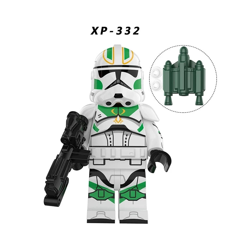Horn Company Clone Trooper minifigures figure XP-332 Star Wars Custom Minifigure