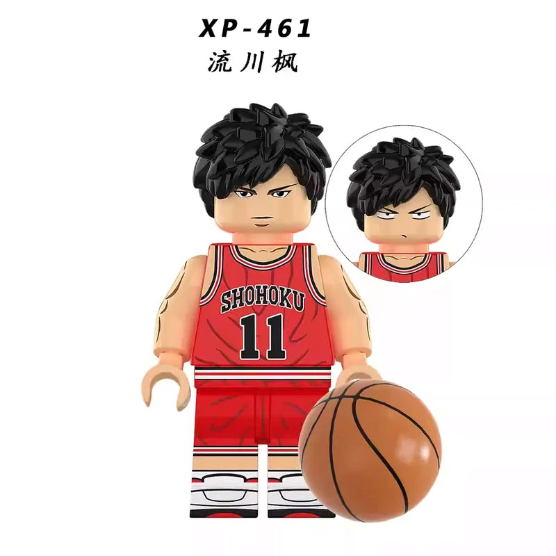 Kaede Rukawa XP-461 Minifigures Manga MiniFigure