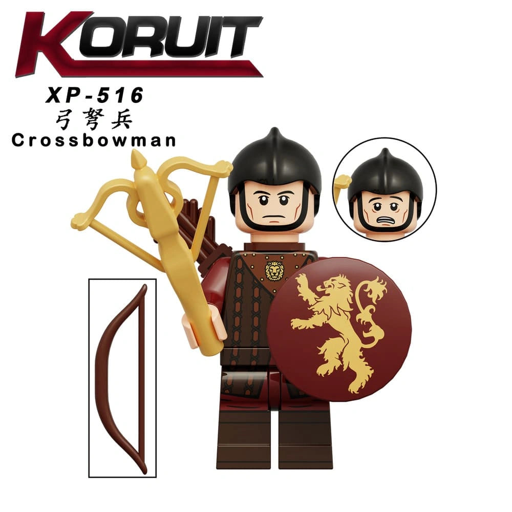Lannister Soldier Minifigures XP516 Compatible With Lego