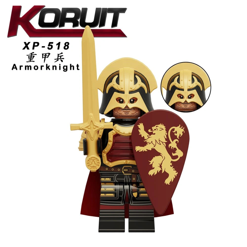 Lannister Soldier Minifigures XP518 Compatible With Lego