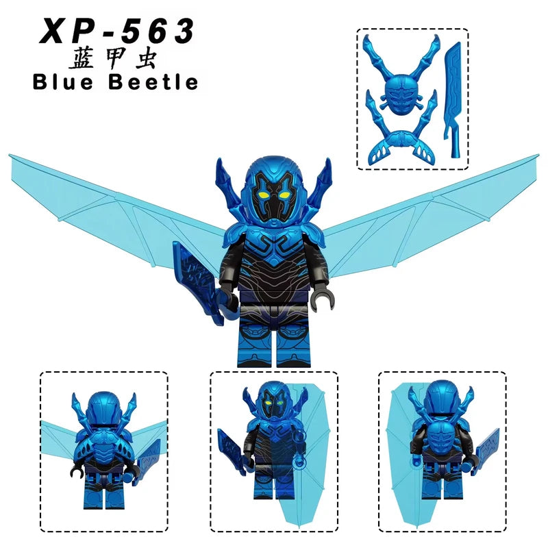 Blue Beetle Minifigures XP-563 DC MiniFigure