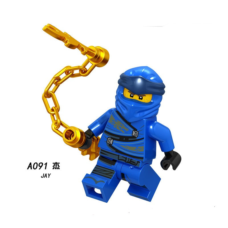 Ninjago Series JAY a091 Minifigure Ninjago Minifigure