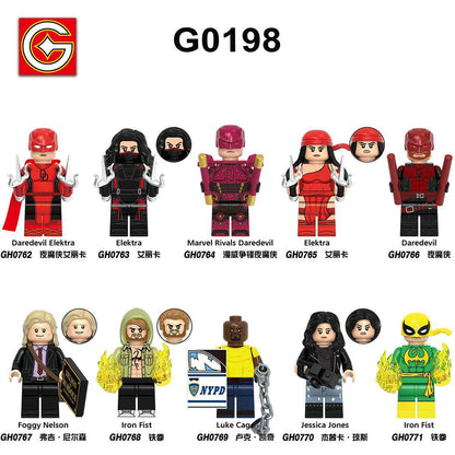 Daredevil Minifigures G0198 Marvel Series