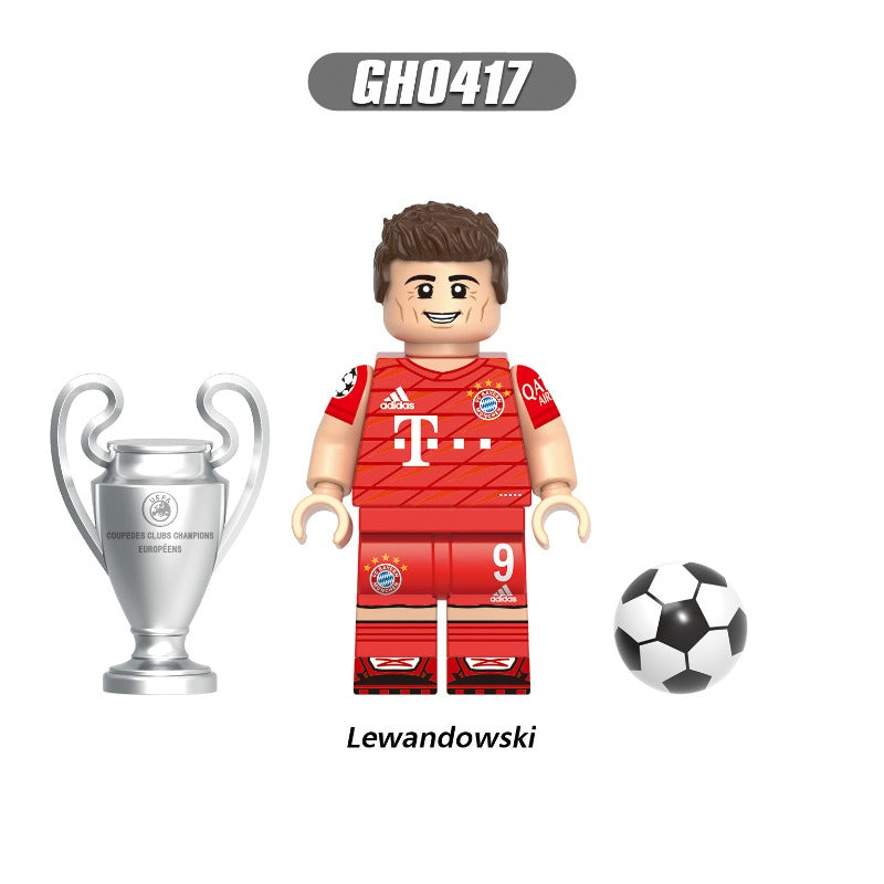 Lewandowski World Cup Football Star Minifigure gh0417