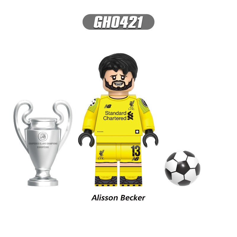 Alisson Becker World Cup Football Star Minifigure gh0421
