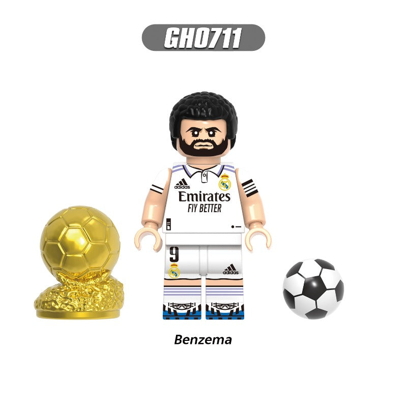 Benzema World Cup Football Star Minifigure gh0711