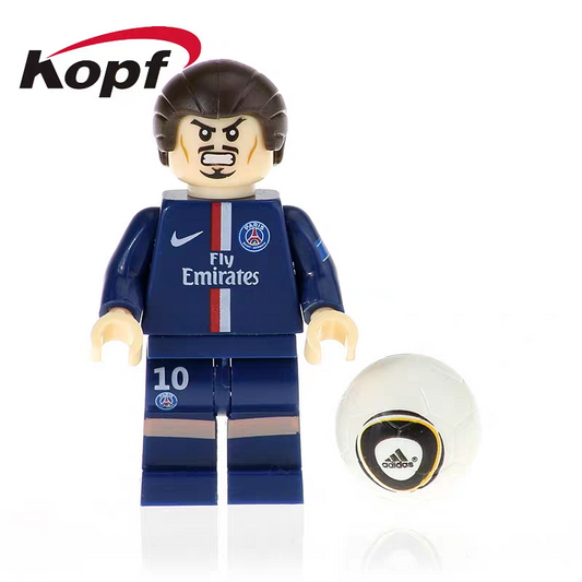 Zlatan Ibrahimovic Minifigure Football Minifigure