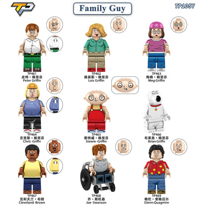 Family Guy Series Minifigures Fit Lego