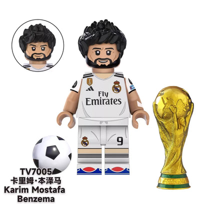 Karim Benzema TV7005 Minifigures Sports MiniFigure