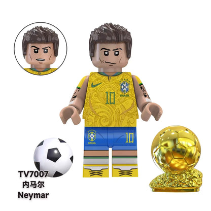 Neymar TV7007 Minifigures Sports MiniFigure