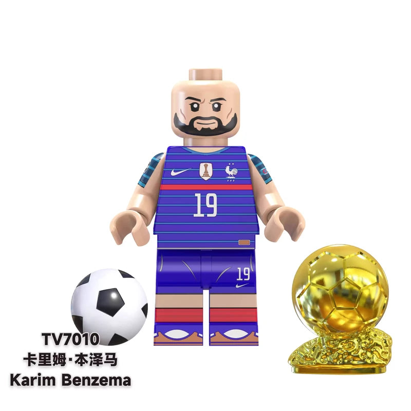 Karim Benzema TV7010 Minifigures Sports MiniFigure