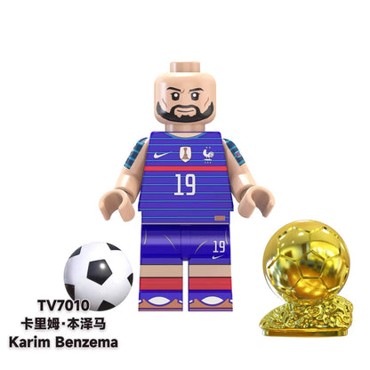 Karim Benzema TV7010 Minifigures Sports MiniFigure